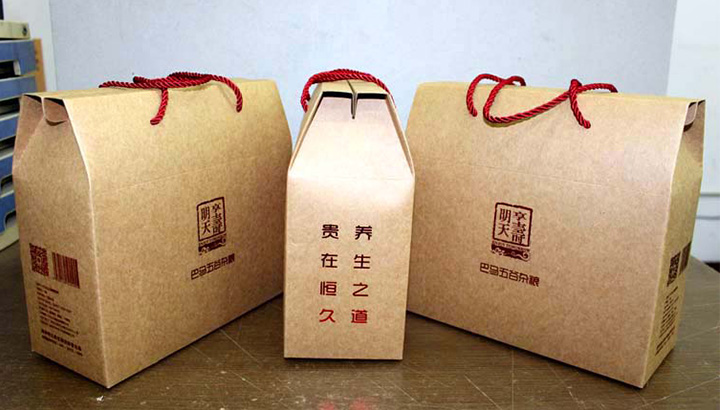 定制個(gè)性化禮盒包裝，助推五谷雜糧高大尚